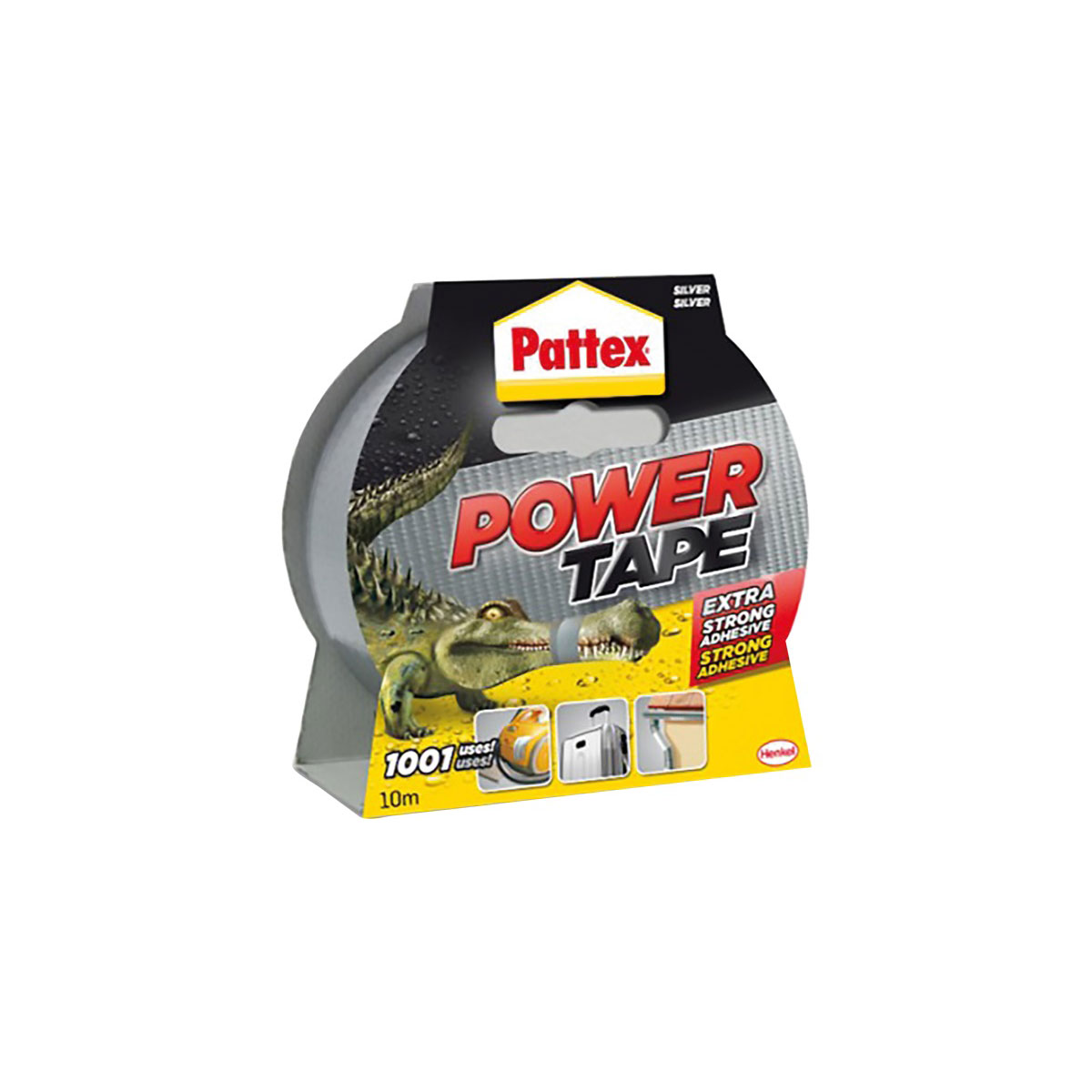 Pattex Reparaturband Power Tape silber 50 mm x 10 m
