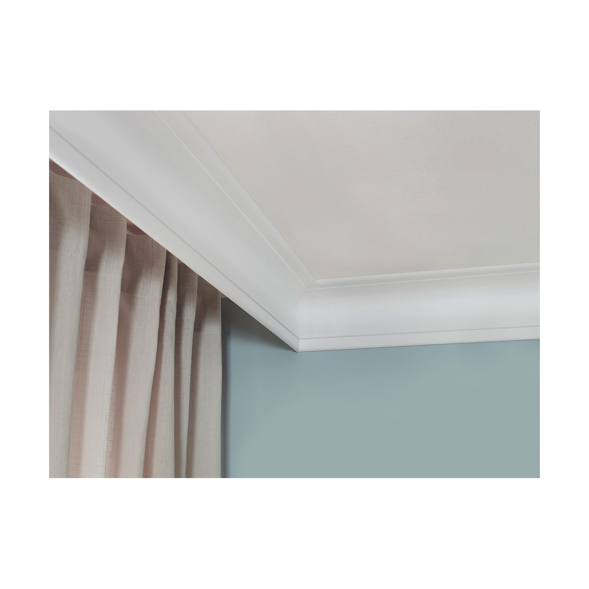 Zierprofil Saskia weiß 1 x 2 m Bild 3