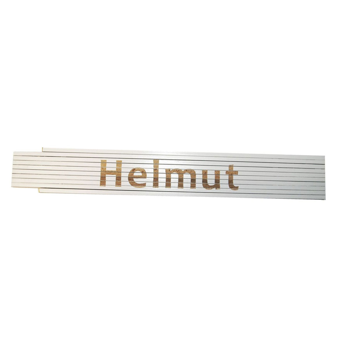 Meterstab „Helmut“, 2m, weiß