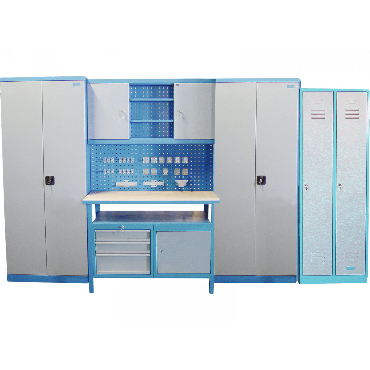Güde Werkbank P 1200 SLT Blau Bild 8
