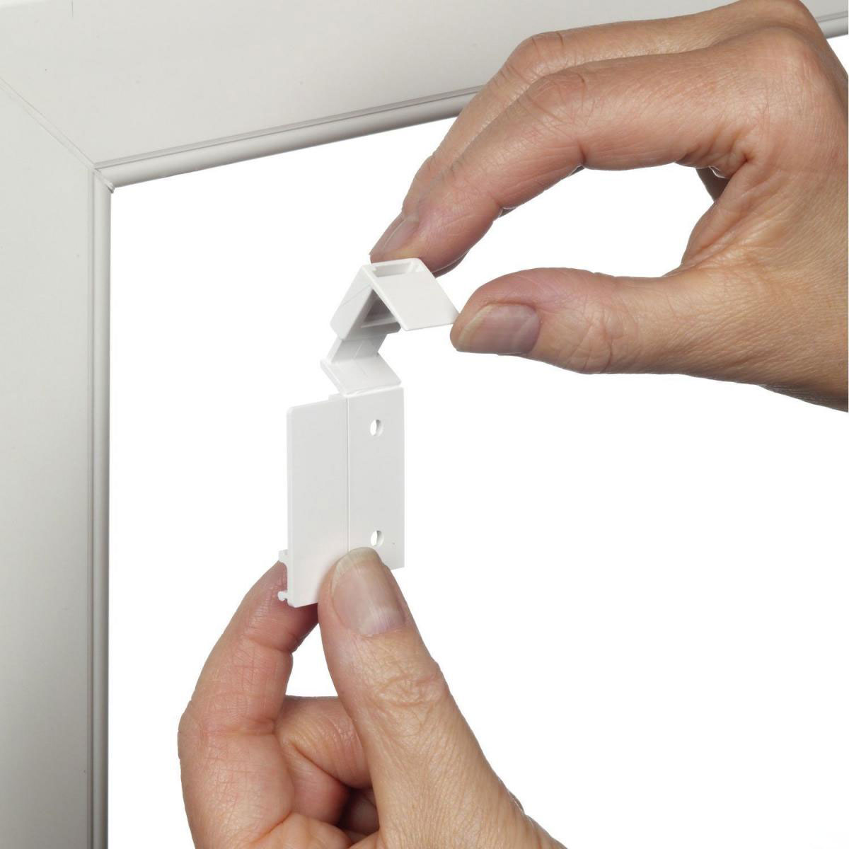 Gardinia Doppelrollo EasyFix 45 x 150 cm weiß Bild 7