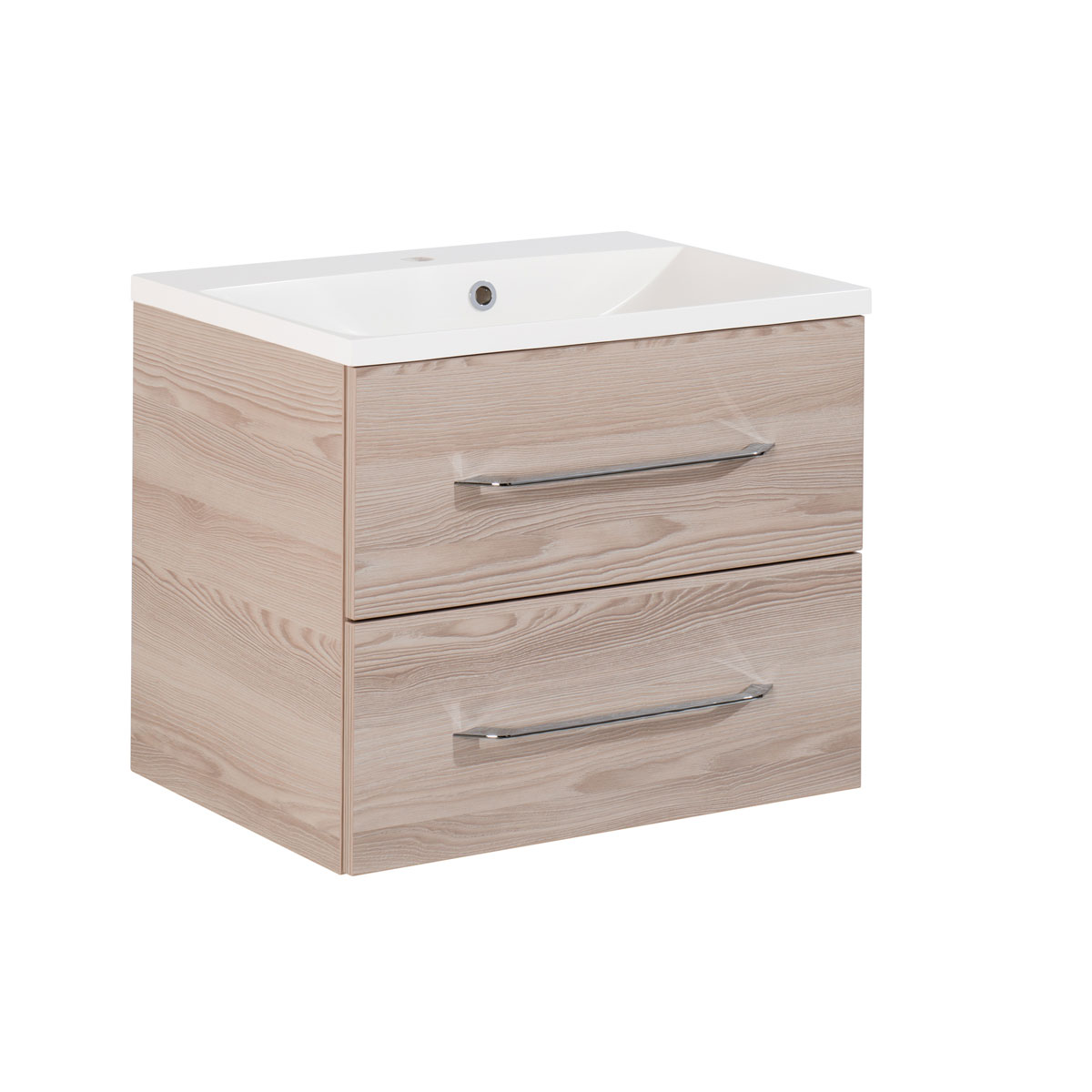 Fackelmann Waschtisch-Set B.clever 60 x 51 x 46 cm Alaska-Esche