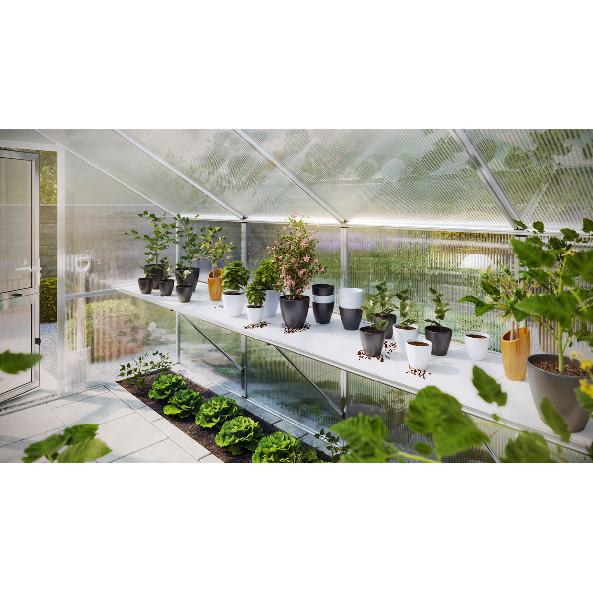 KGT Tischgestell Callas III silber Bild 1