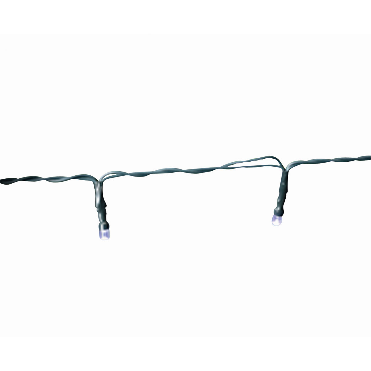 Flector Garten LED-Solar-Lichterkette 50 LEDs inkl Dämmerungssensor