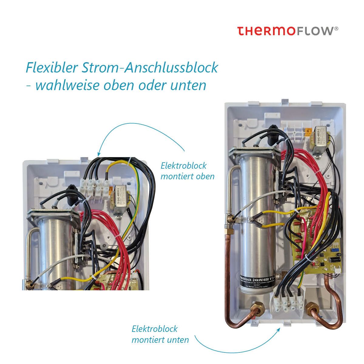 Thermoflow Elektronischer Durchlauferhitzer ELEX21 21 KW Bild 12
