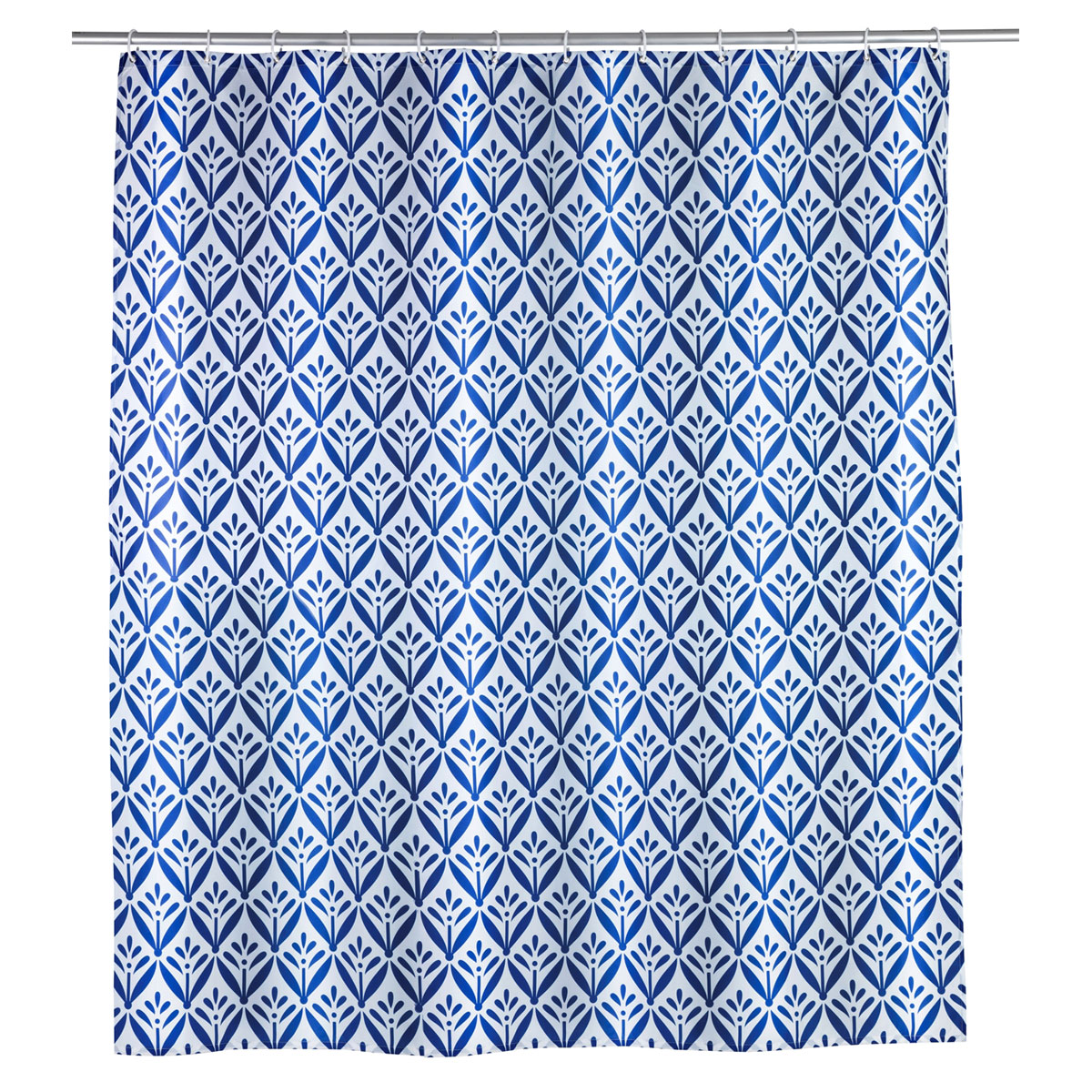 Wenko  Duschvorhang Lorca Textil Polyester 180 x 200 cm waschbar Bild 1