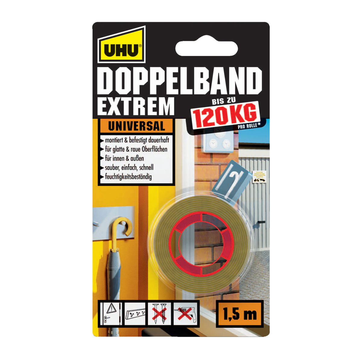 UHU  Doppelband extrem 1,5 m Bild 2