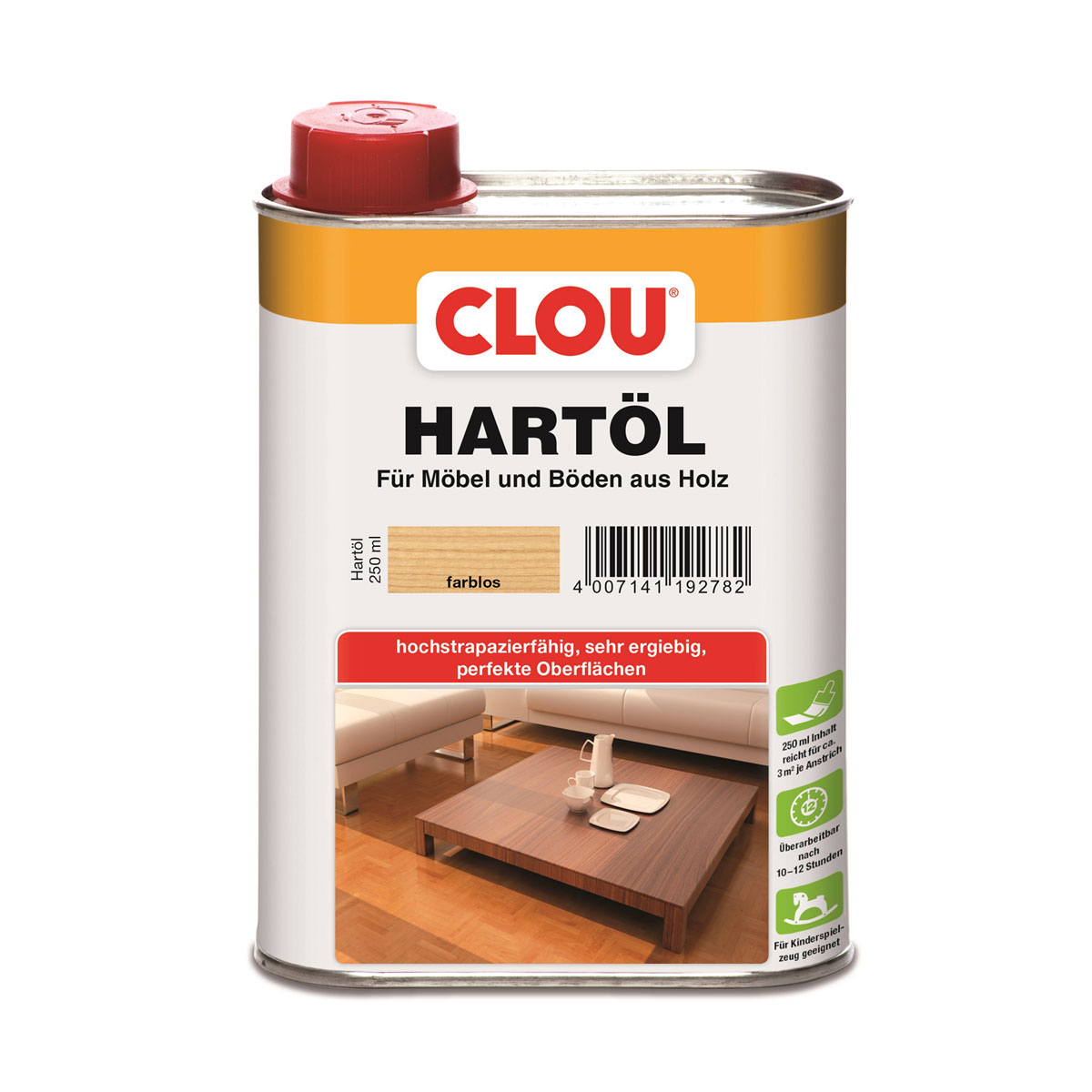 Clou Hartöl Farblos 250 ml