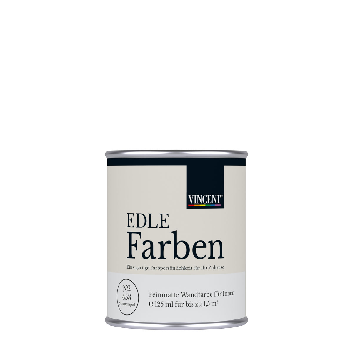 Vincent  Wandfarbe EDLE Farben Schattenspiel matt 0,125 L
