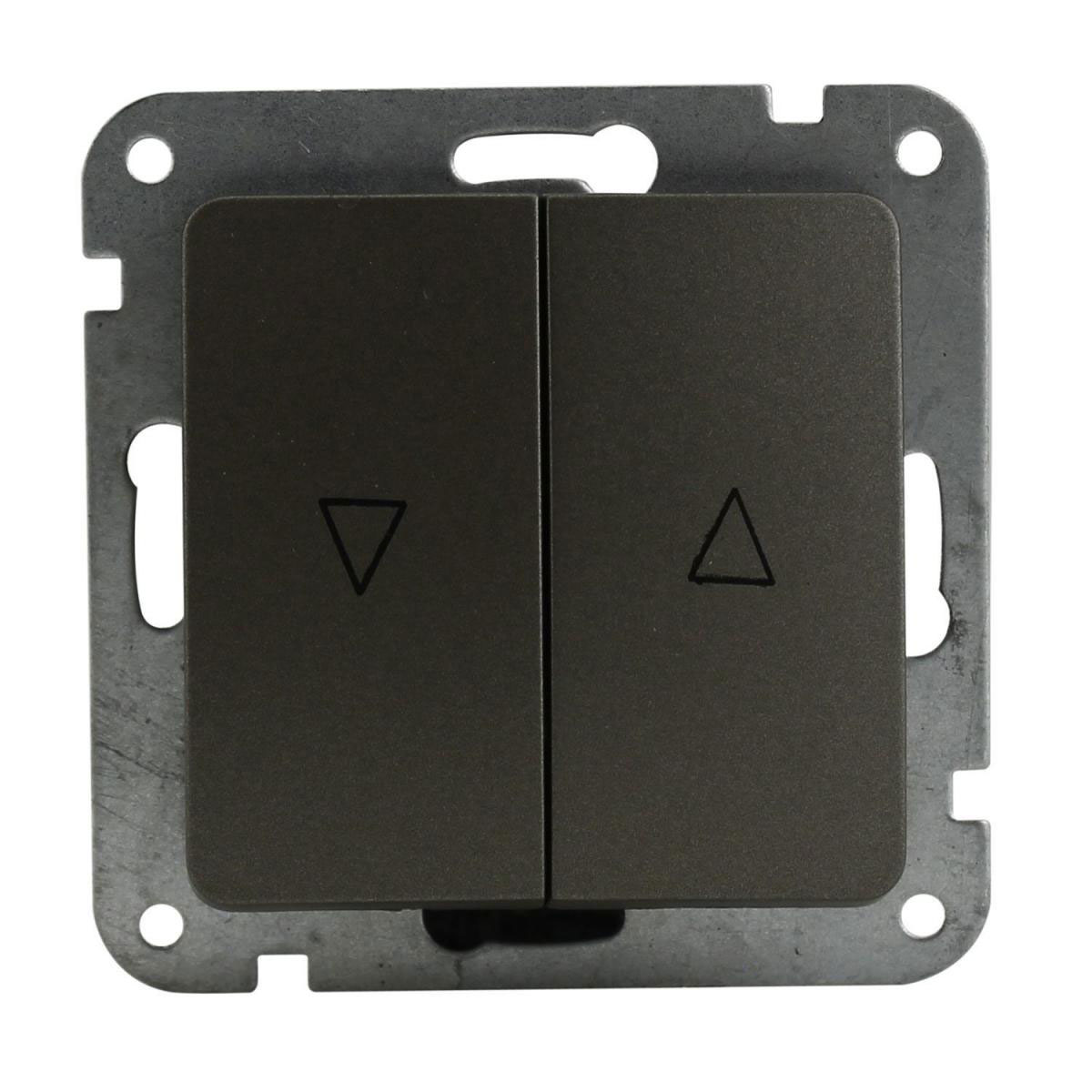 Jalousientaster Monaco platin Serie 202