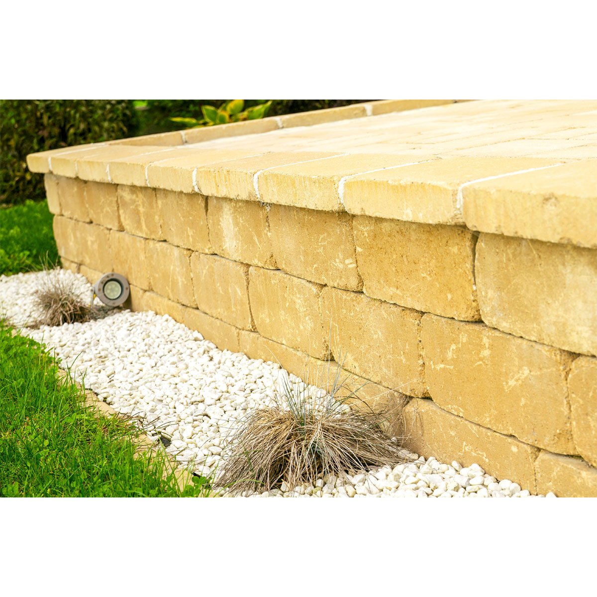 Blockstein Antik 36 x 18 x 12 cm sandstein Bild 3