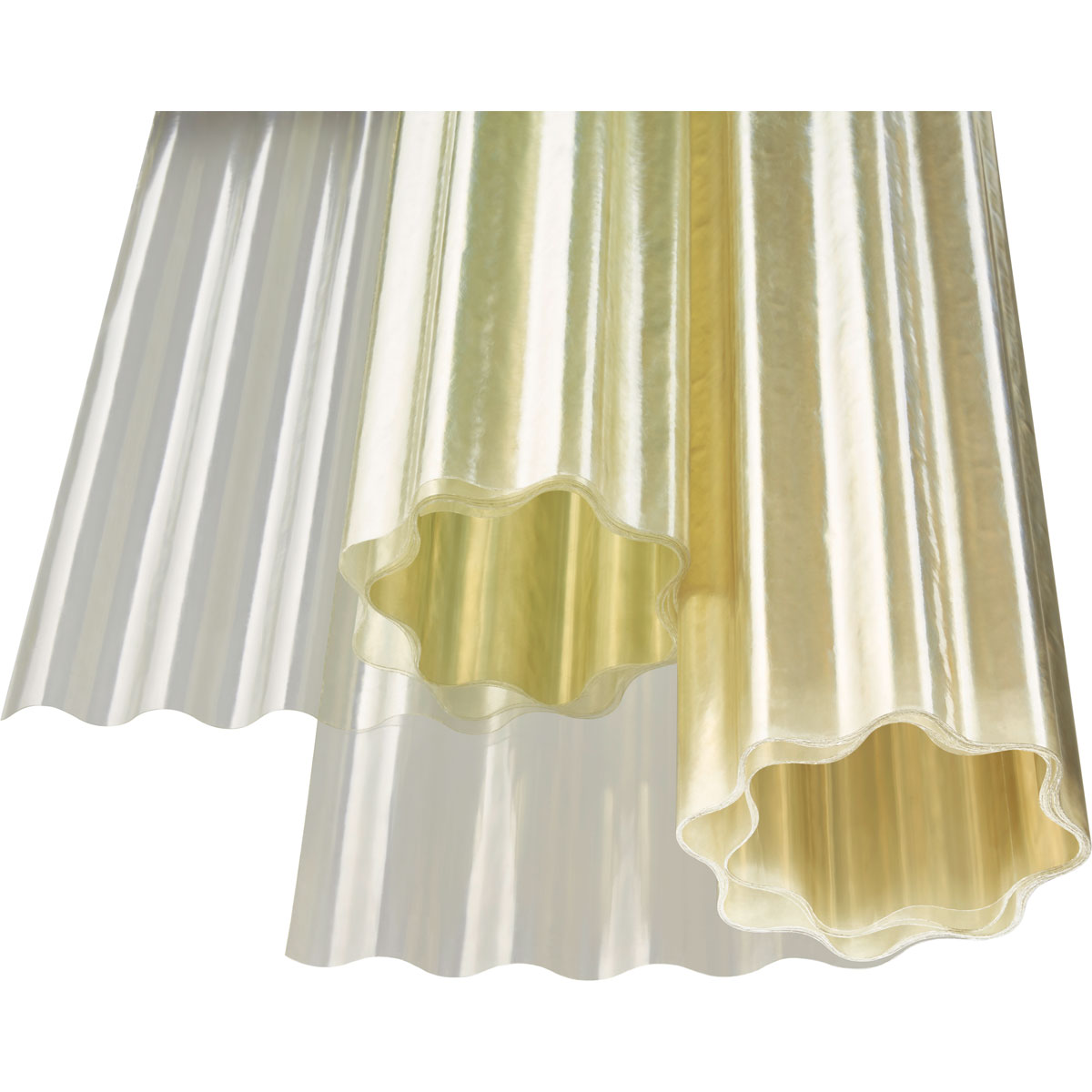 Polyester-Wellrolle natur 5 x 1 m Bild 3