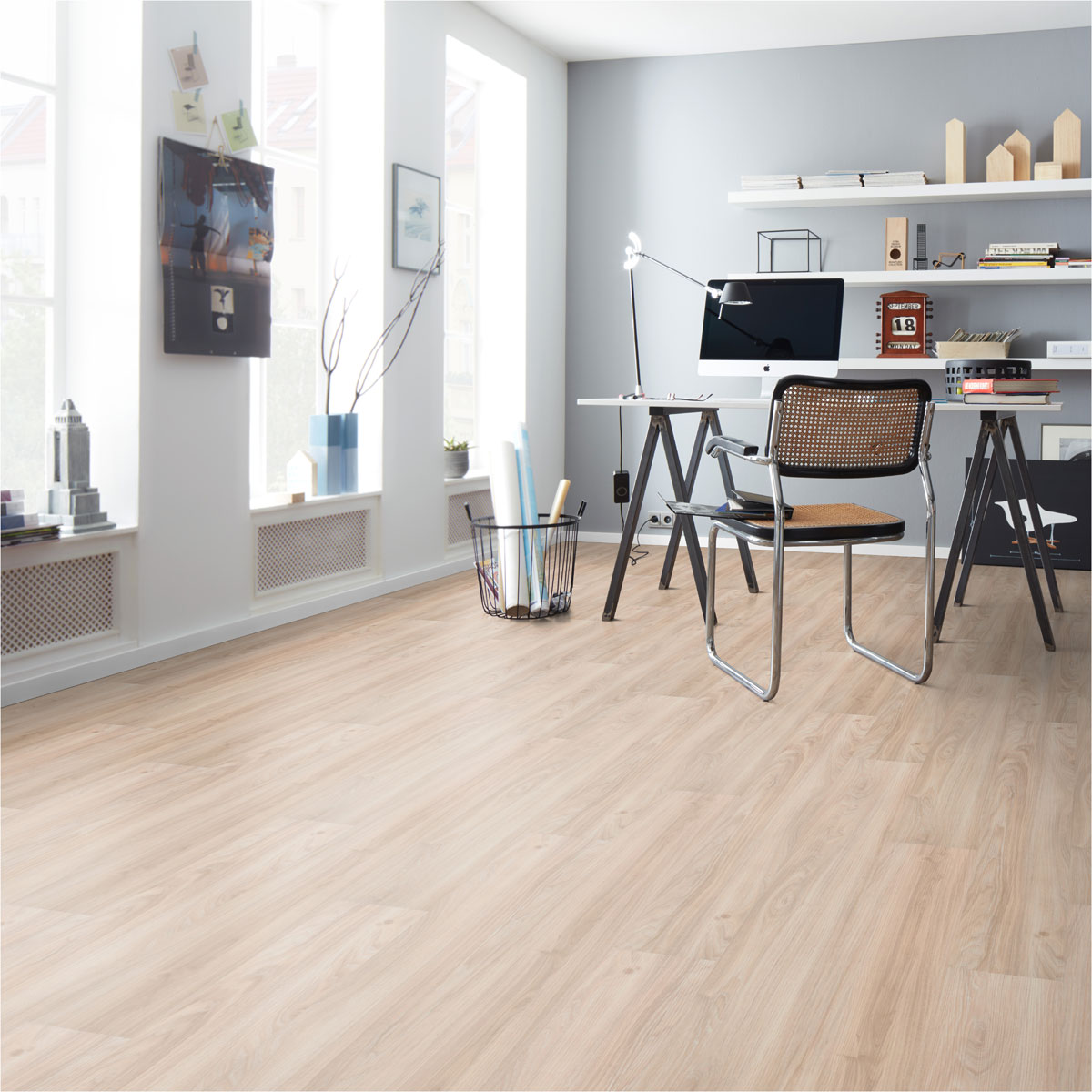 Specht Vinylboden  Vinyl SPC Ambiente Calvados Eiche 1220 x 230 x 4,8 mm Bild 5