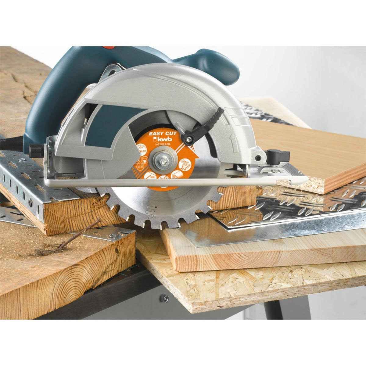 kwb  Kreissägeblätter Easy Cut für Handkreissägen Durchmesser 210x30 mm Bild 3