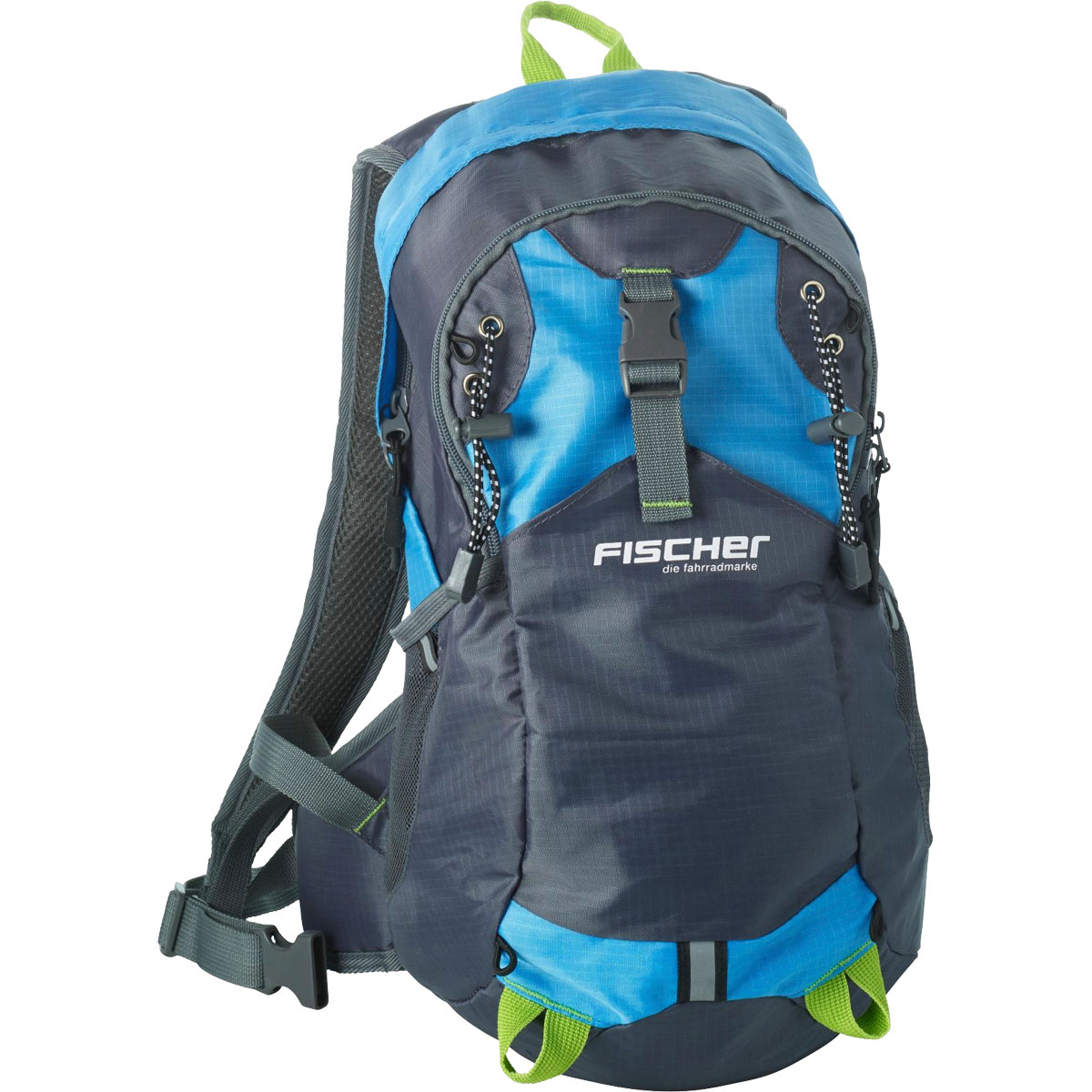 Fischer  Fahrrad Rucksack mit Helmnetz Bild 1