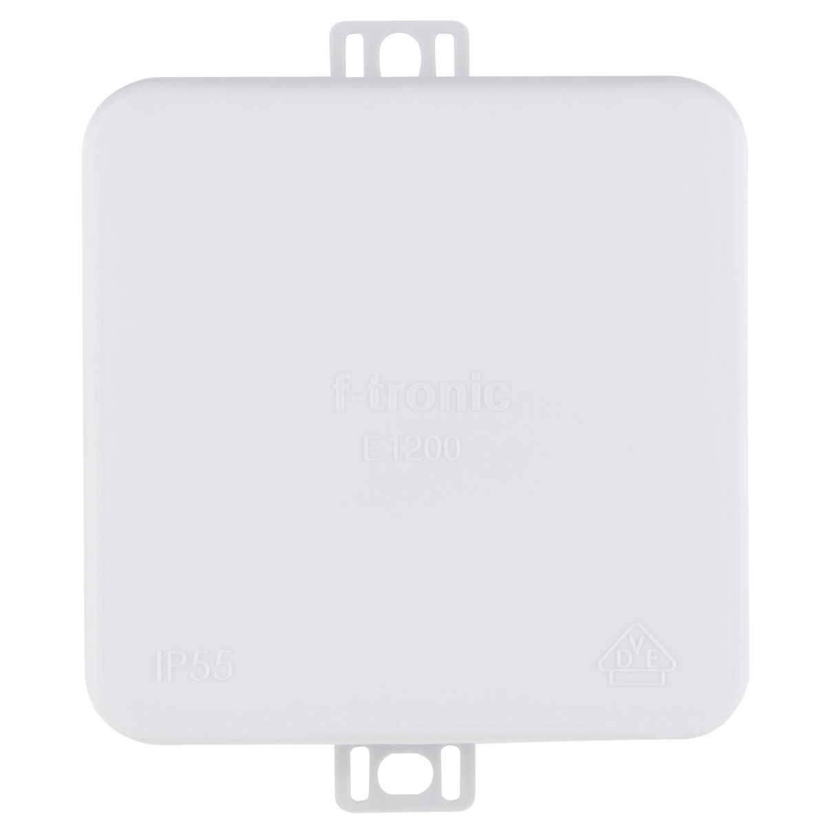 REV Ritter Aufputz-Abzweigkasten IP55 grau Membran 80 x 80 x 37 mm Bild 1