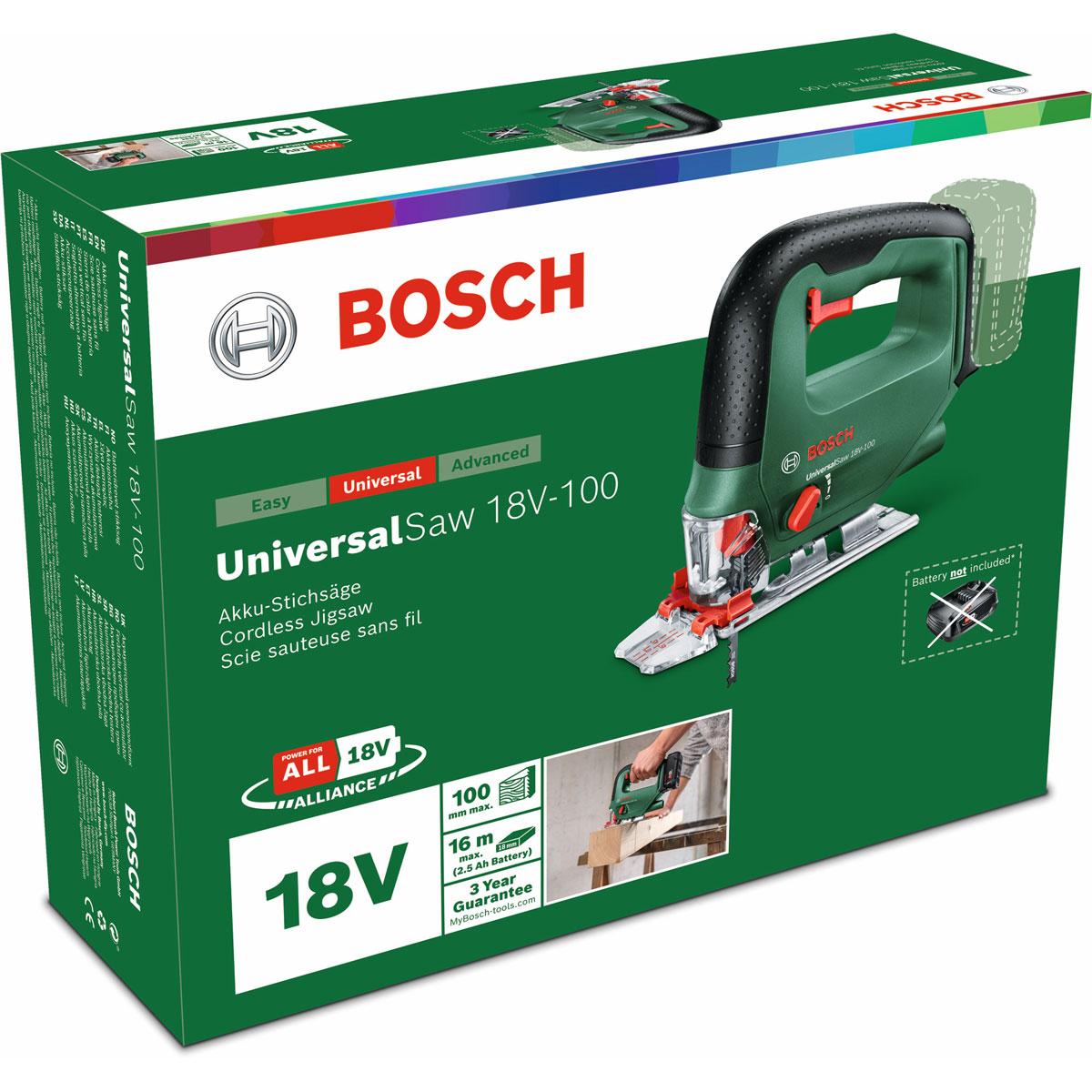 Bosch  Stichsäge Universalsaw 18V-100 Bild 3