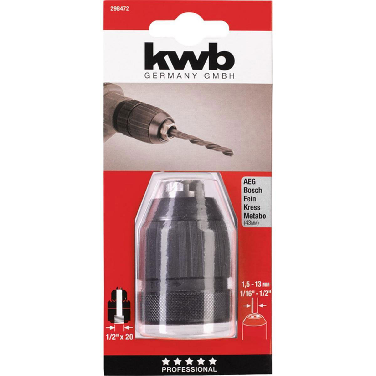 kwb  Schnellspann-Bohrfutter Bild 2