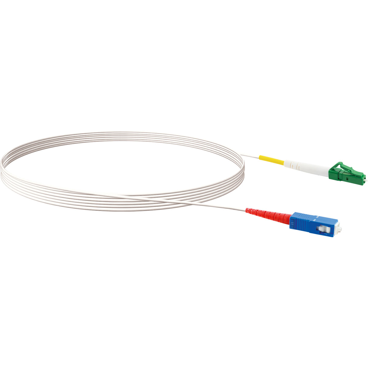 Schwaiger  Glasfaserkabel LC APC-SC UPC 5m Bild 3