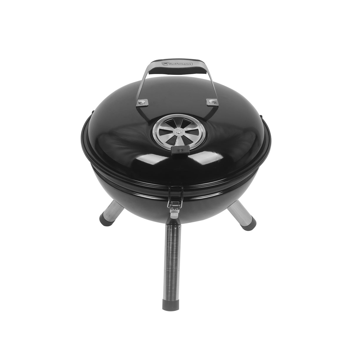 Rothmann Holzkohlegrill Kettle 37 Picknickgrill Bild 1
