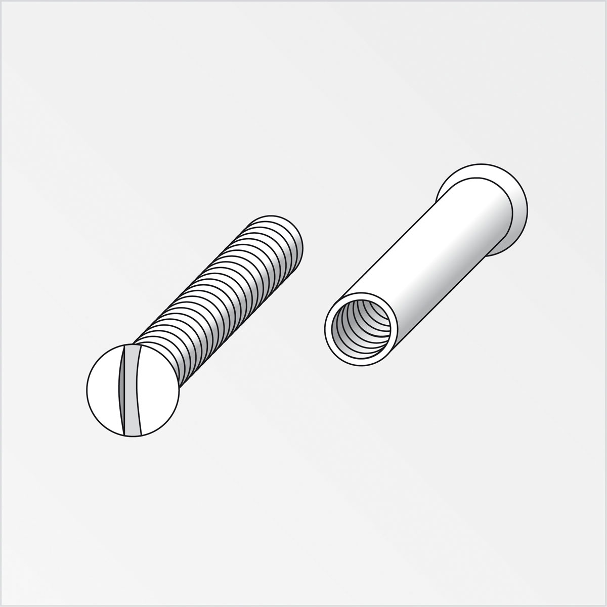 MyTool Hülsenmutter-Set Multitube M4 x 12-15 mm 16-teilig Bild 2