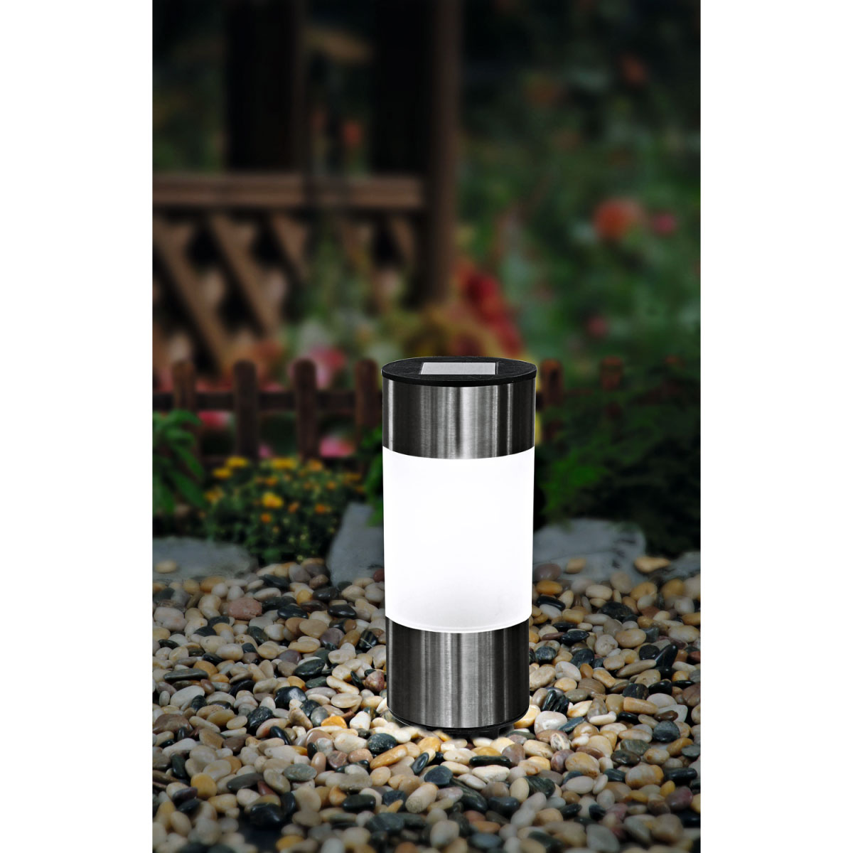 Flector Garten Solarleuchte Mini Tube silber 917690