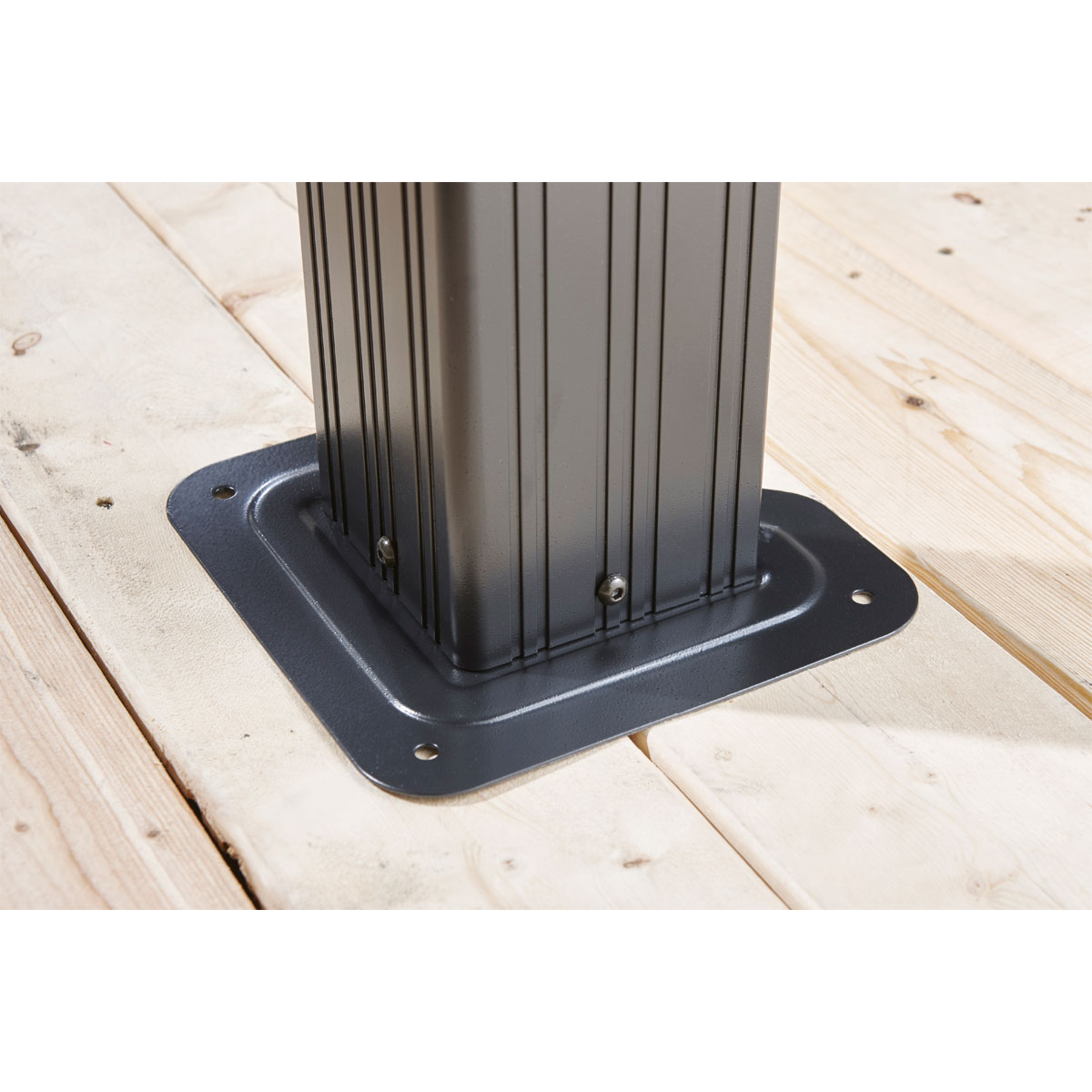 Sojag Pavillon Messina 1220 inkl. Moskitonetz 363x598x307,1cm Anthrazit Bild 8