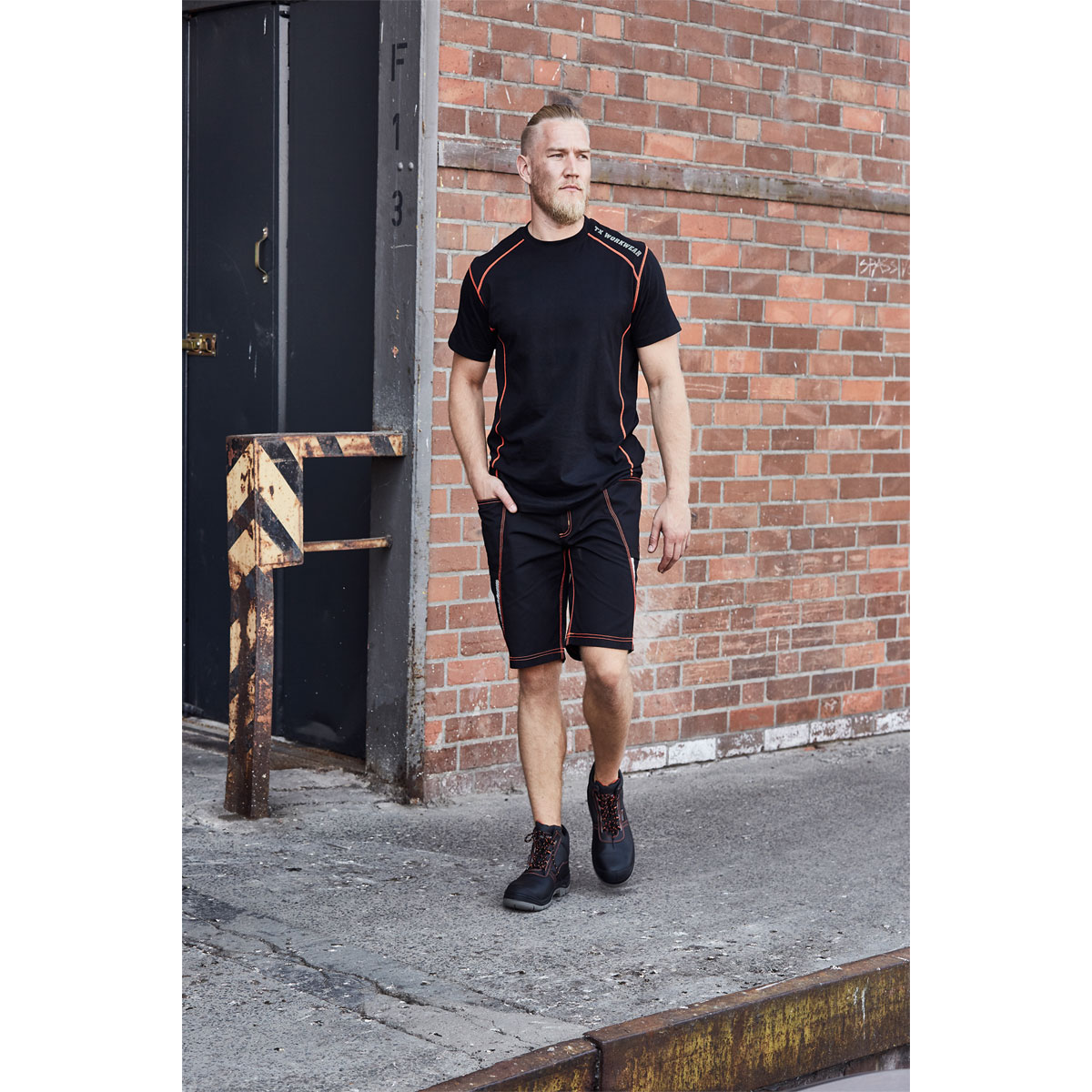 Terrax Workwear  Herren Shorts schwarz Bild 2