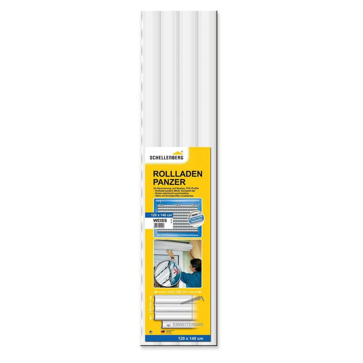 Schellenberg Rolladen Komplett-Set Maxi 80 x 100 grau Bild 2