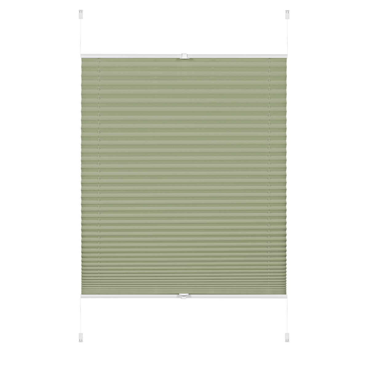 Gardinia Plissee Easyfix Greta mintgrün 70 x 130 cm Bild 1