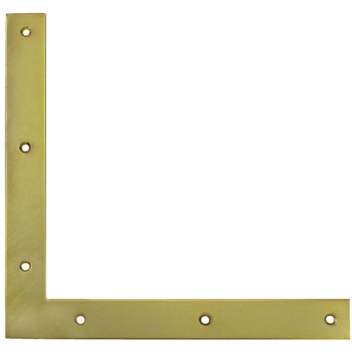 Connex Flachwinkel 12 x 12 x 2 cm verzinkt Connex Flachwinkel 12 x 12 x 2 cm verzinkt