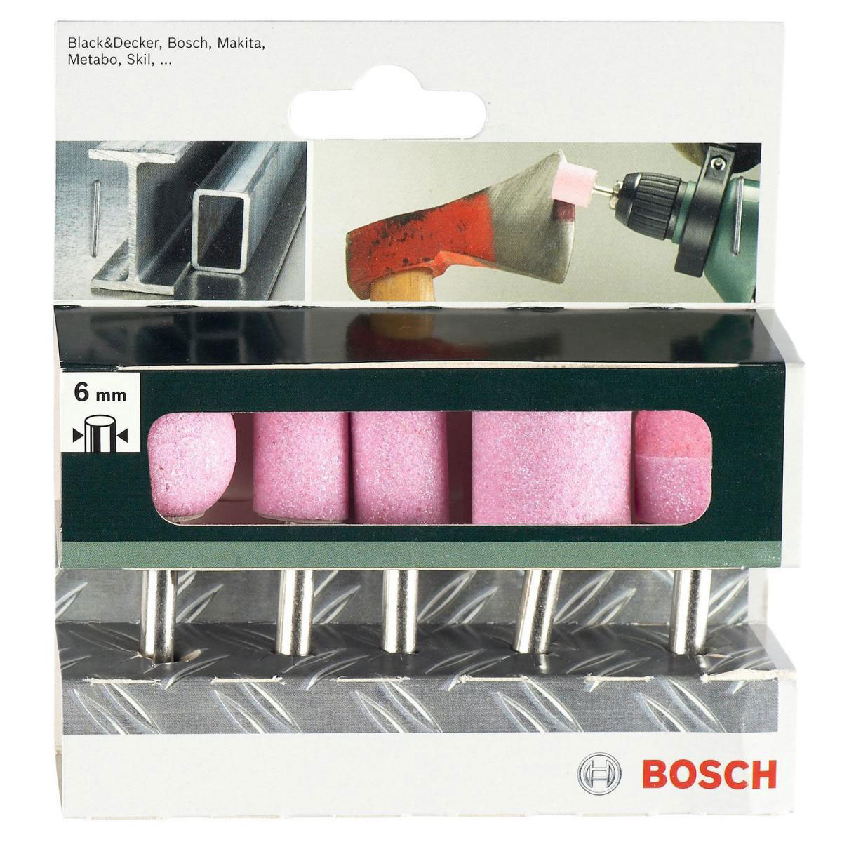 Bosch  DIY Schleifstifte-Set 6 mm 60 mm 5- teilig  Bild 4