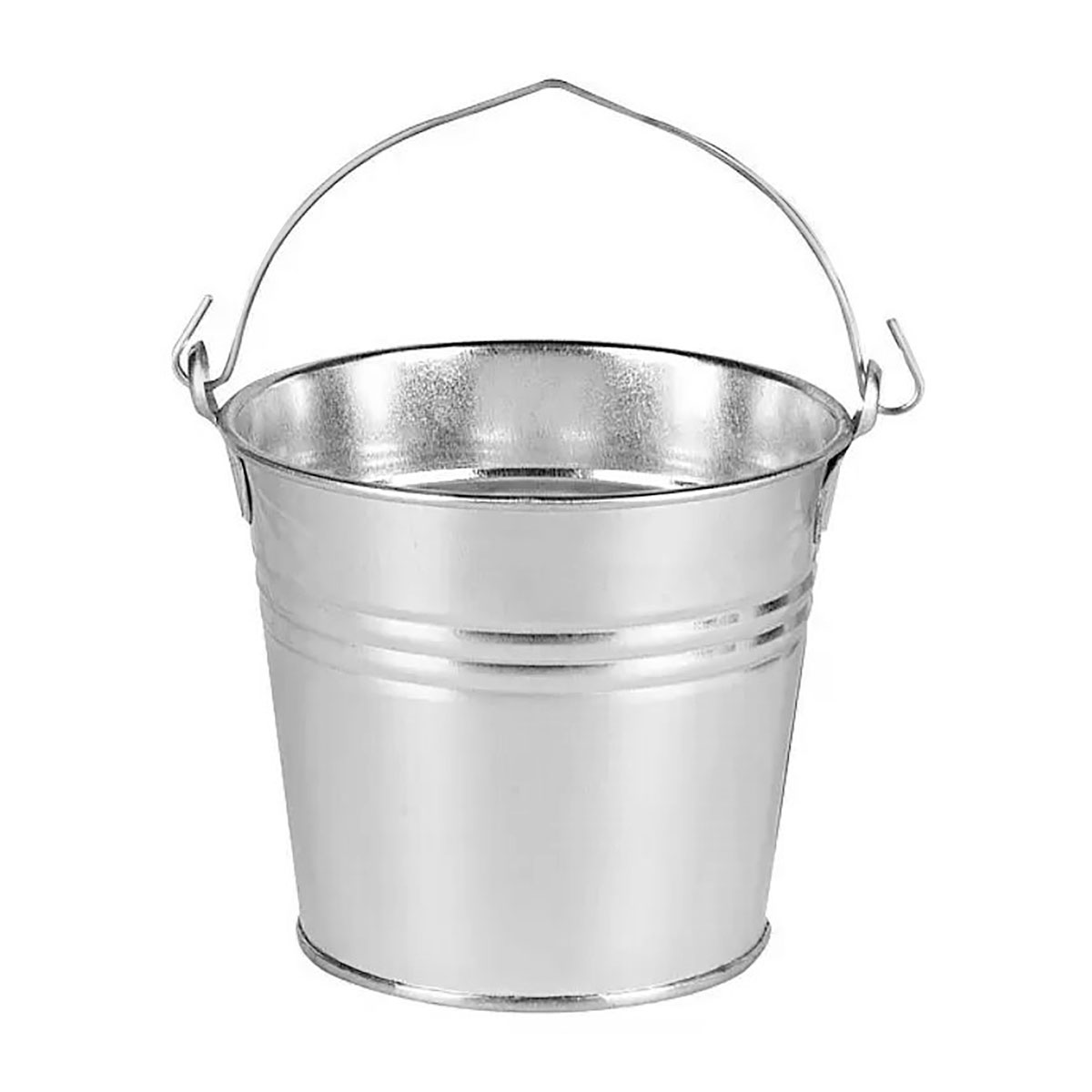 Übertopf mit Ösenhenkel verzinkt 1,6 L Übertopf mit Ösenhenkel verzinkt 1,6 L