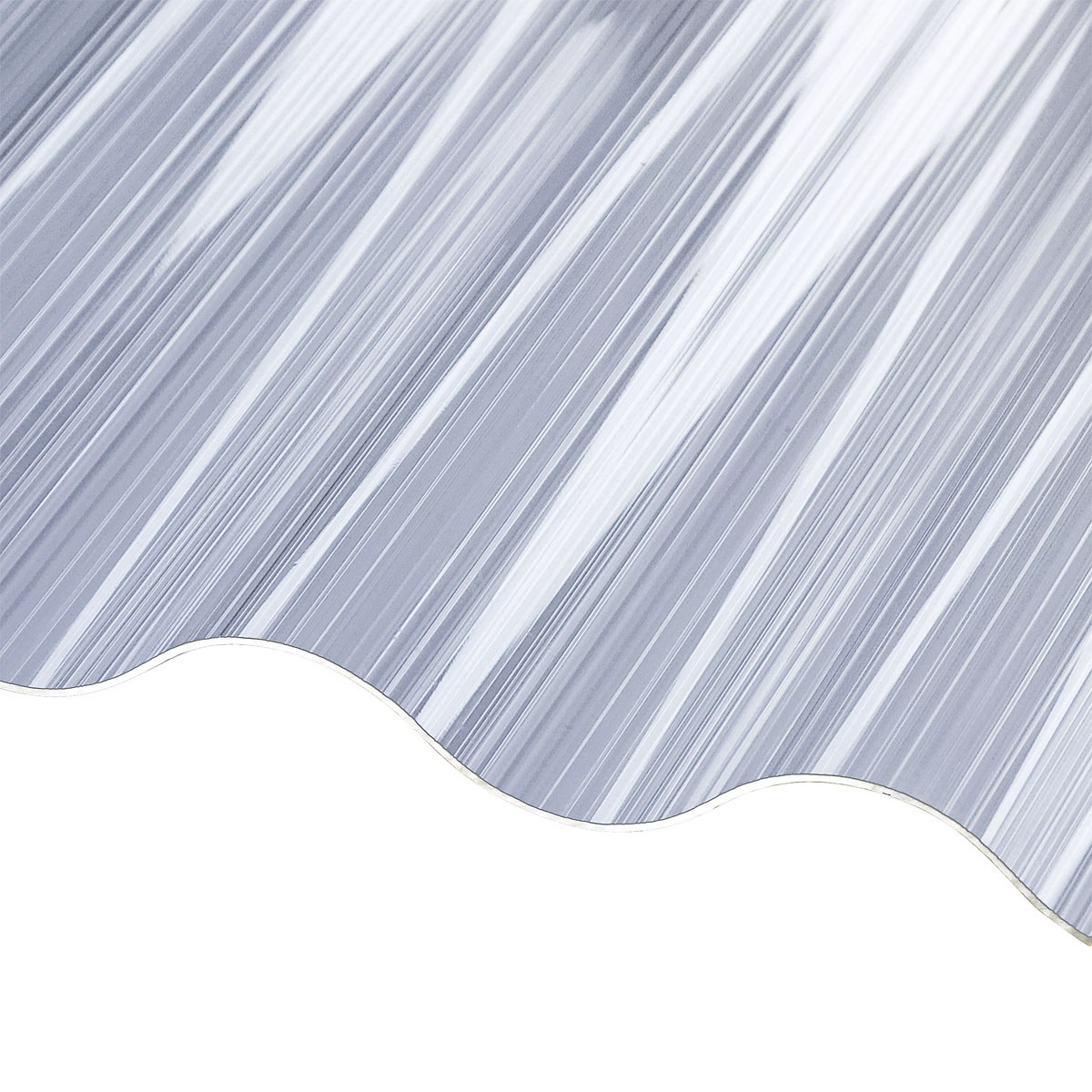 PVC-Profilplatte Sinus 76/18 200 x 90 cm Bild 1