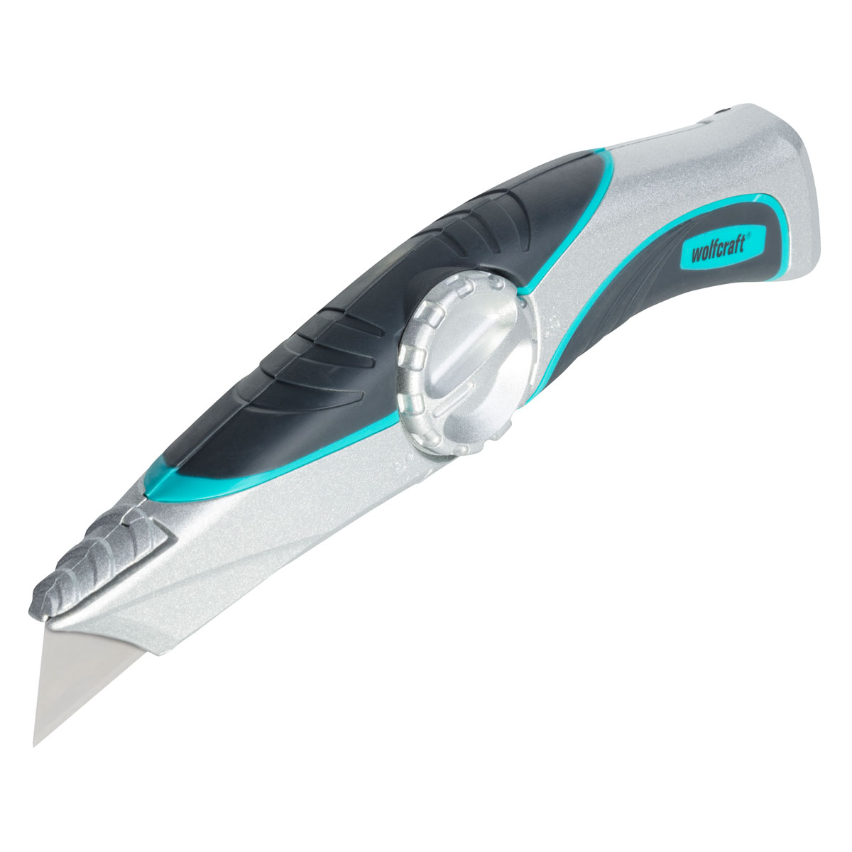 Wolfcraft  Profi-Trapezklingen-Messer mit Feststehklinge Bild 1