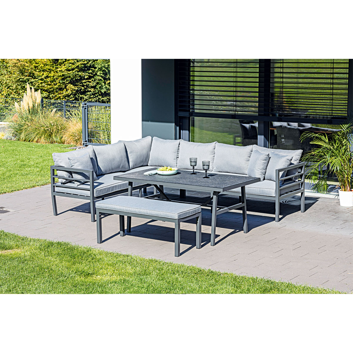 Haveson Ersatzglasplatte für Lounge Goeteborg HHM 541974 und HHM 266279 Bild 2