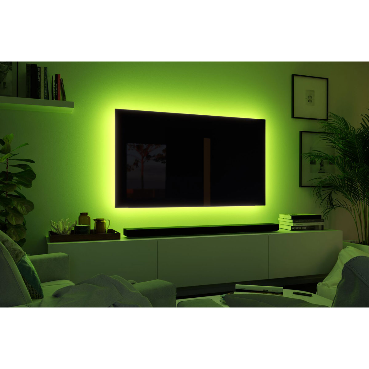 Paulmann  LED-TV-Basisset MaxLED 250 55 Zoll 3,6 m 20,5 Watt inkl Farbwechselfunktion Bild 6