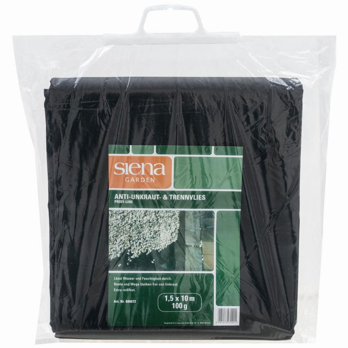 Siena Garden Anti-Unkrautvlies Profi-Line 1,5 x 10 m 100 g schwarz Siena Garden Anti-Unkrautvlies Profi-Line 1,5 x 10 m 100 g schwarz