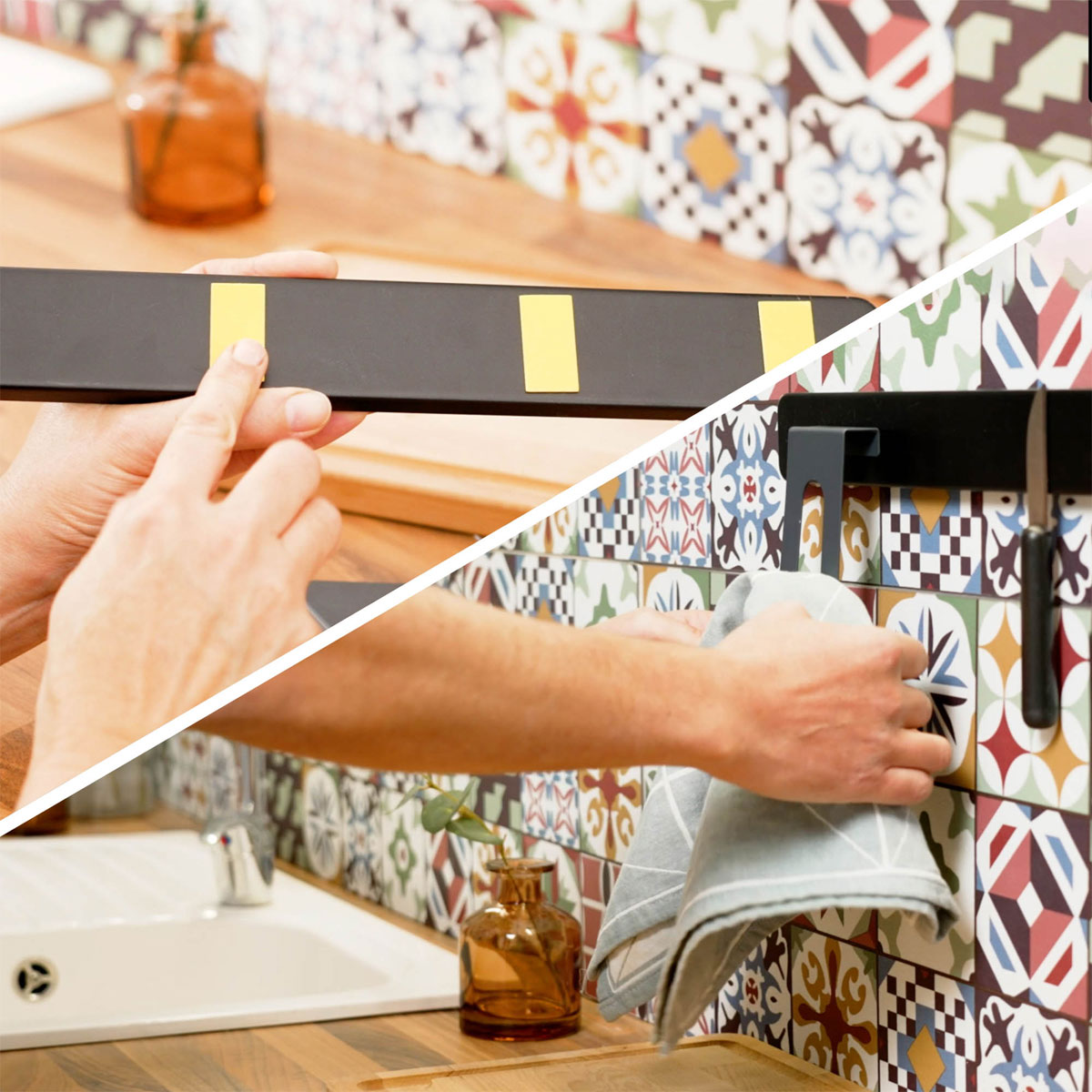 Pattex Doppelklebeband Kleben statt Bohren Klebe-Strips 10 Streifen je 20 x 40 mm Bild 7