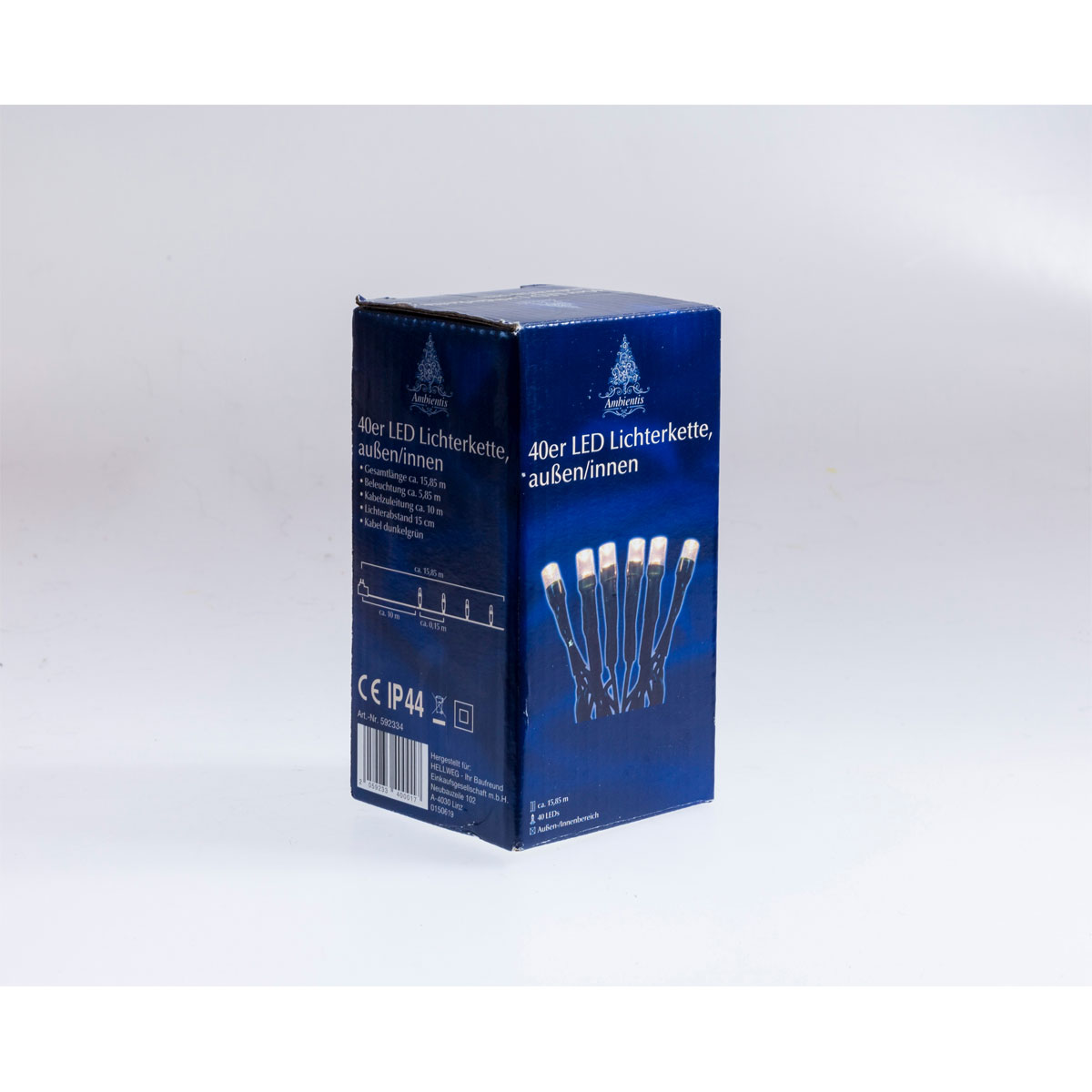 Ambientis LED-Außenlichterkette 40 warmweiße LED Bild 3