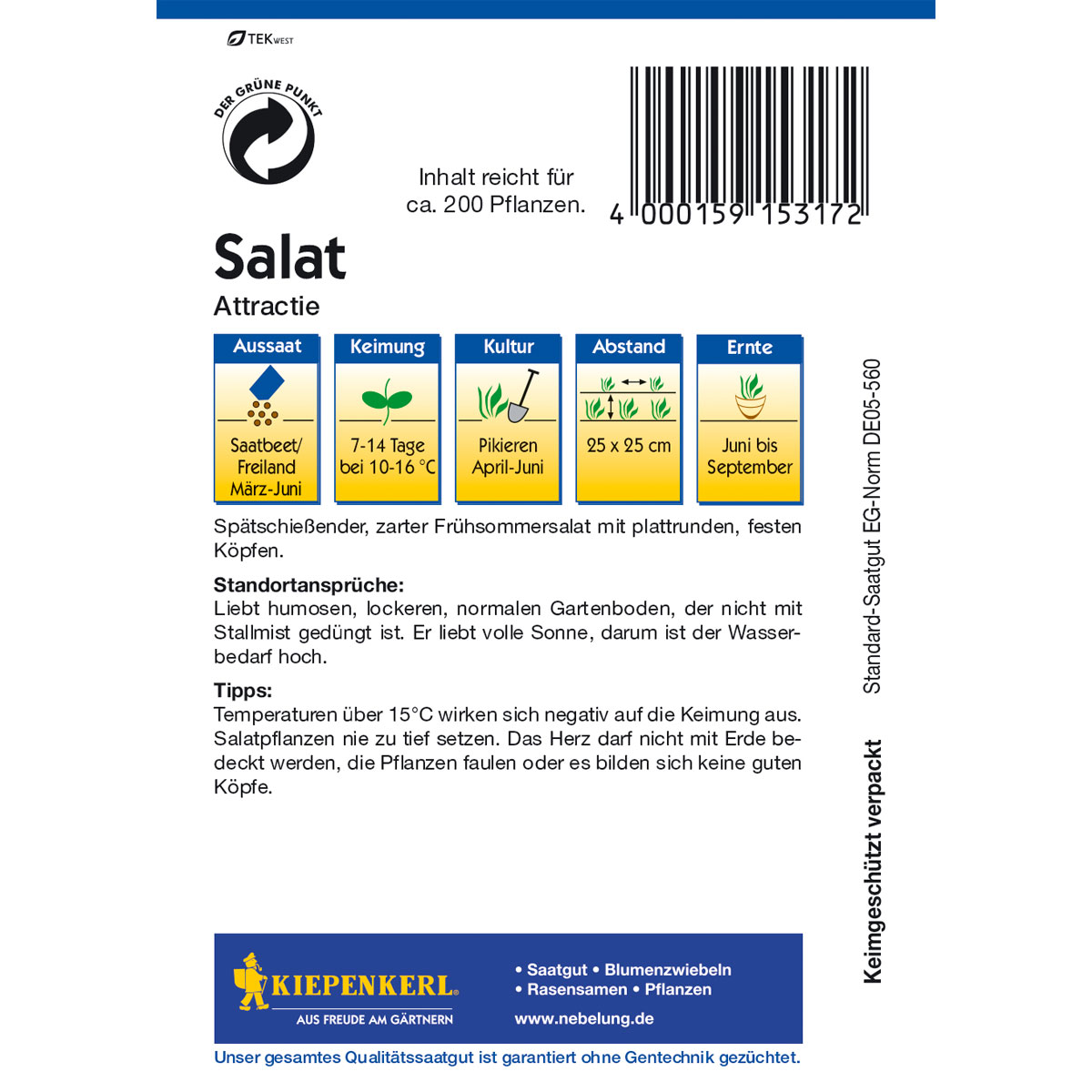 Kiepenkerl Kopfsalat Attractie Bild 2