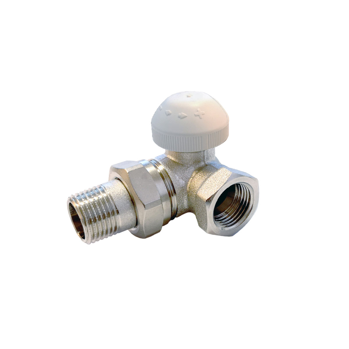 Winkelthermostatventil 1/2" rechts Winkelthermostatventil 1/2" rechts