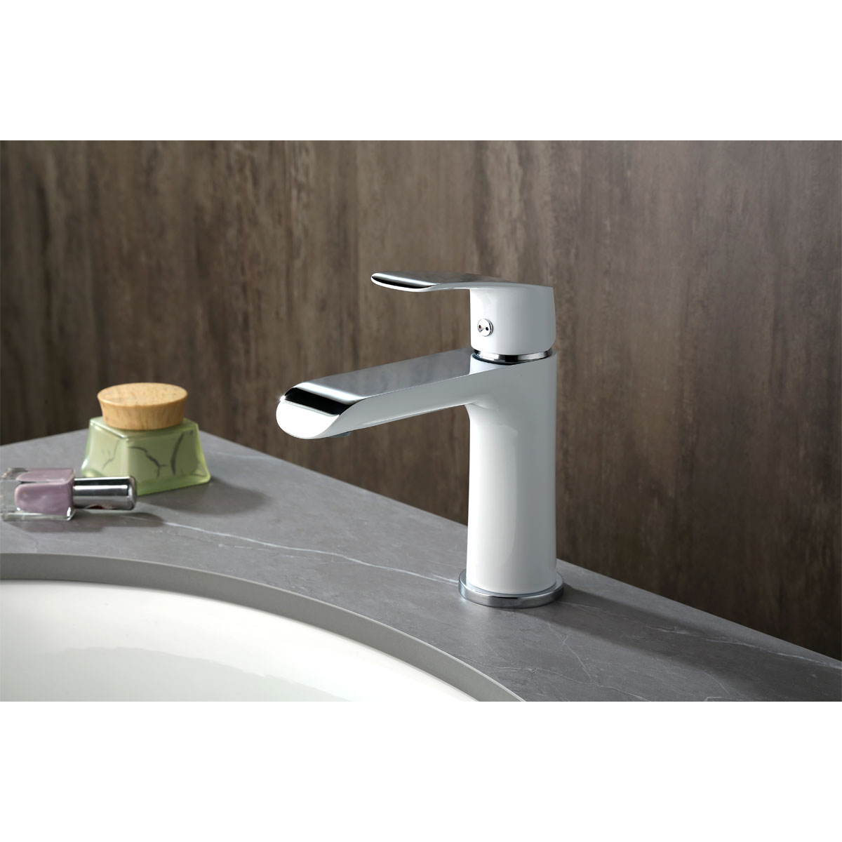 Valblue Waschtischarmatur Nantes weiß Bild 2