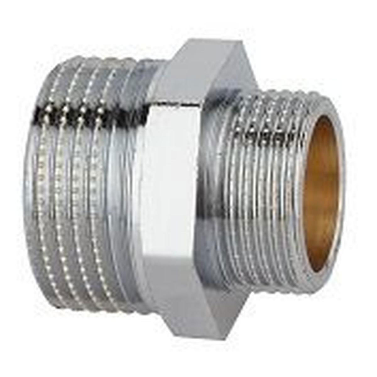 Kirchhoff Reduziernippel ¾ AG x ½ AG verchromt Kirchhoff Reduziernippel ¾ AG x ½ AG verchromt