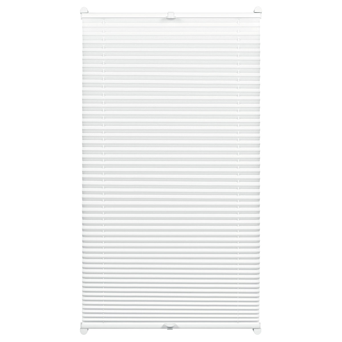 Gardinia Plissee Easyfix mit 2 Bedienschienen 50 x 130 cm weiß