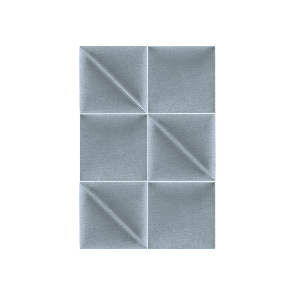 Mollis Polsterpaneele silbergrau 30 x 30 cm Bild 4