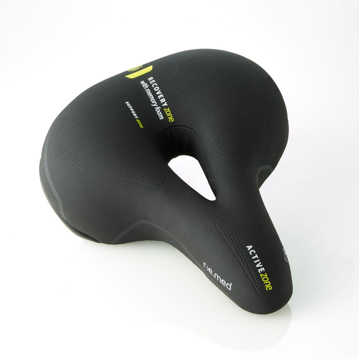 Fischer Bikes Sattel R.E.Med Memory Foam für Tourenrad schwarz Bild 1