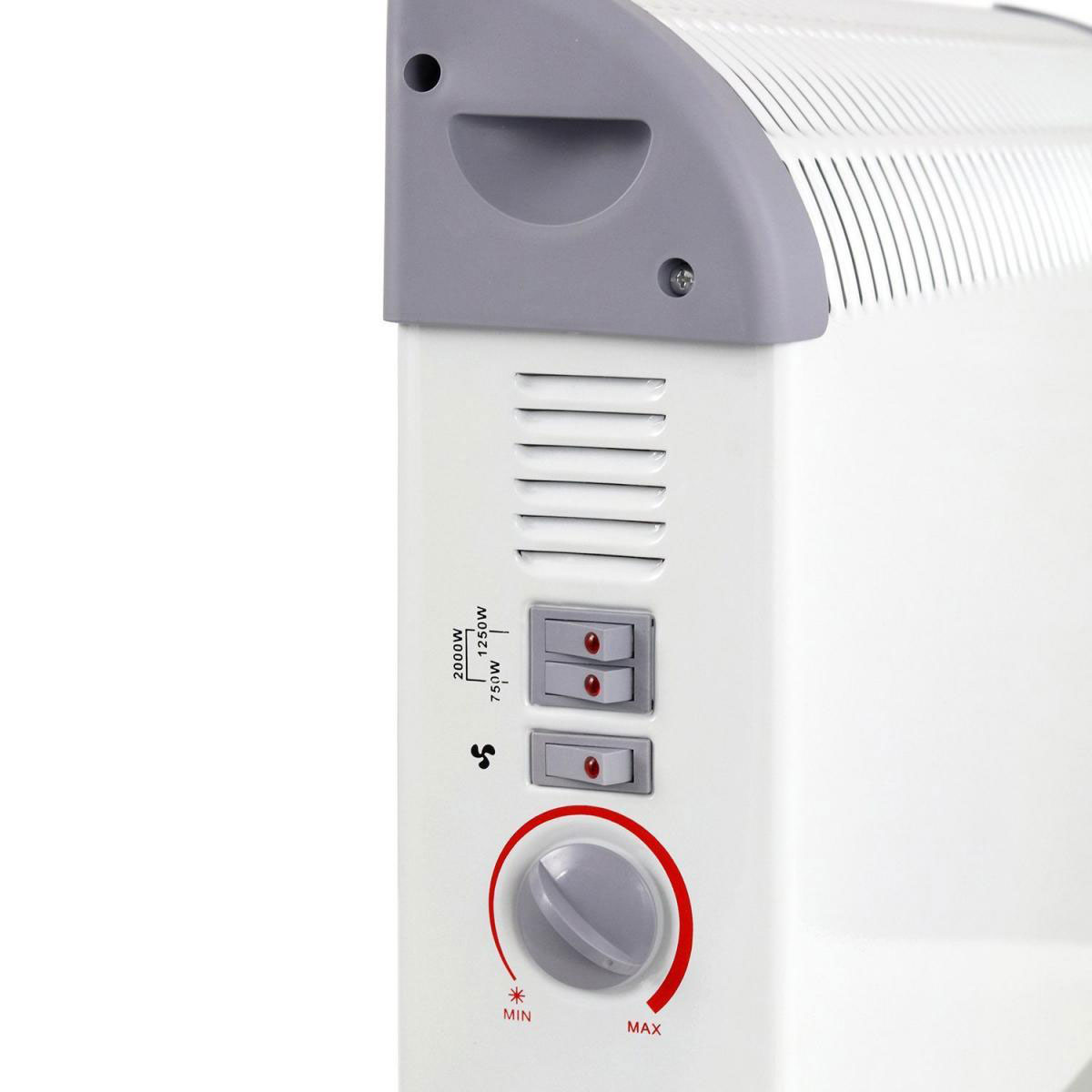 Rowi Wärmekonvektor 2000 Watt mit Gebläse HWK Bild 2