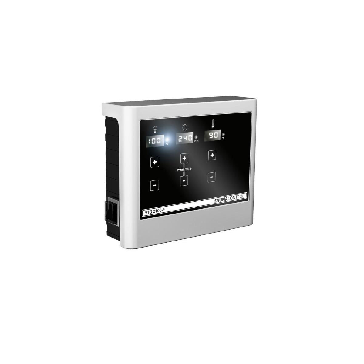 Karibu Saunahaus Norge 38 mm 9 kW Ofen externe Strg moderne Tür Bild 5