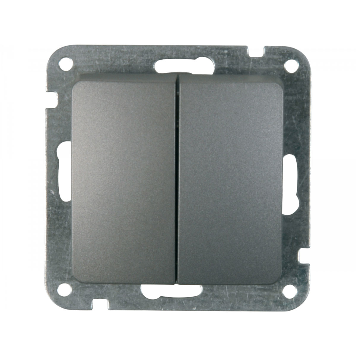 Serienschalter Monaco platin